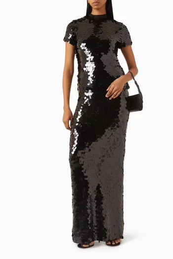 تي شيرت مريميد مطرز بالترتر