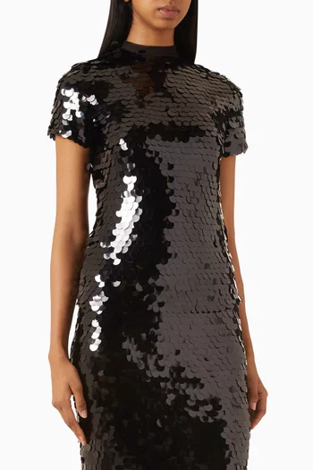 تي شيرت مريميد مطرز بالترتر