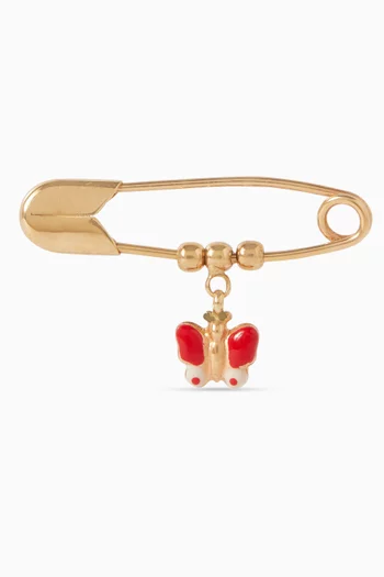 Butterfly Pin in 18kt Gold