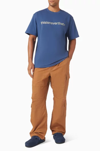 تي شيرت بشعار الماركة قطن جيرسيه