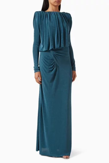 Seraphine Pleated Maxi Dress