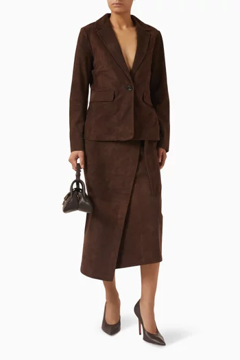 Jaspre Skirt in Suede