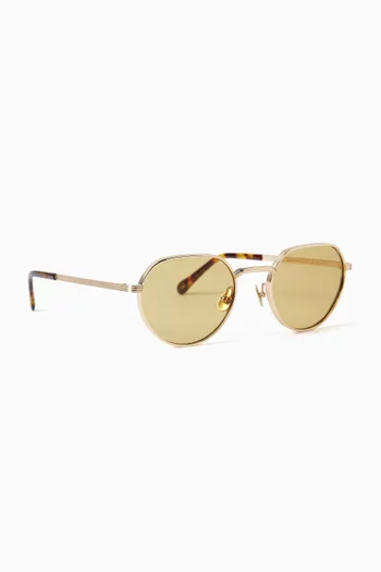 Smendrik Sunglasses in Metal