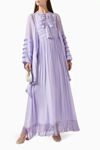Flowy Layered Maxi Dress