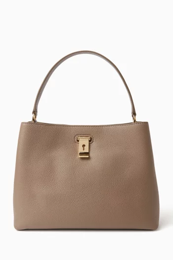 حقيبة يد ليف جلد بارز الملمس