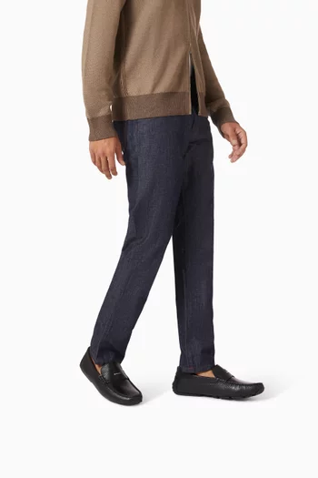 Pilot Driving Shoes in Leather