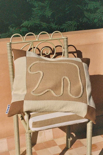 غطاء وسادة بودا قطن وصوف