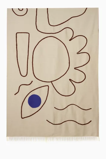 بطانية يوشي مزيج صوف وقطن