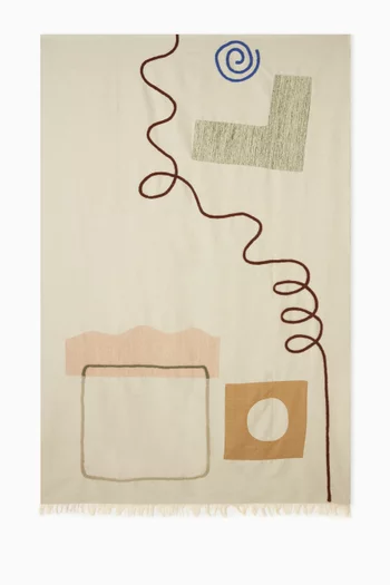 Rudo Blanket in Wool & Cotton-blend