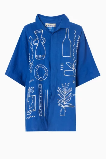 قميص ايه سمر إن مراكش كتان