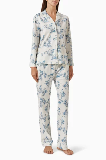 Gaelle Pyjama Set in Cotton Jersey