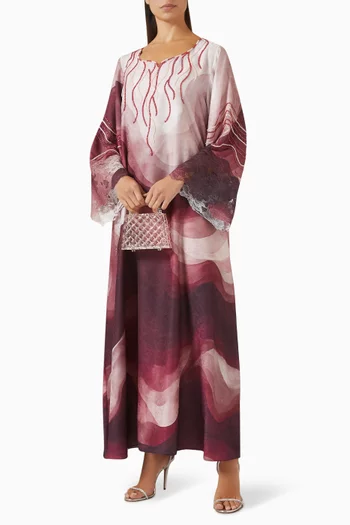 Embellished Wave Kaftan