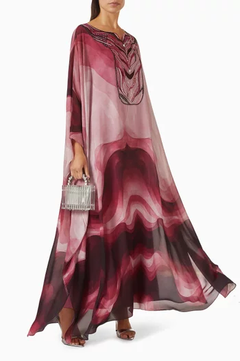 Embellished Wave Kaftan