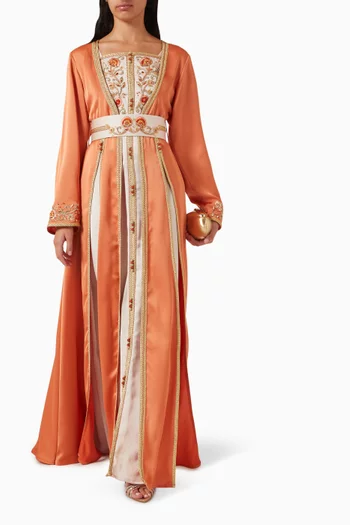 Embrodiered 2-piece Kaftan Set