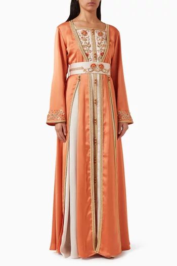 Embrodiered 2-piece Kaftan Set