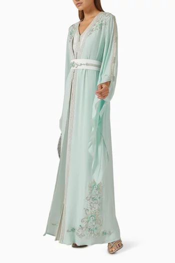 Embroidered 2-piece Kaftan Set