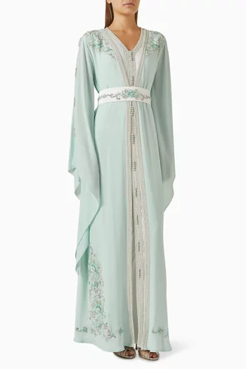 Embroidered 2-piece Kaftan Set