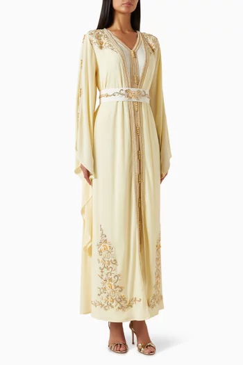 Embroidered 2-piece Kaftan Set