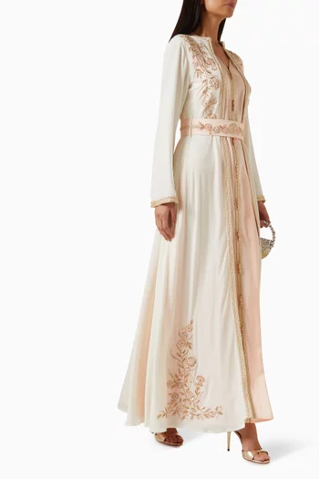 Embroidered 2-piece Kaftan Set