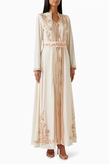 Embroidered 2-piece Kaftan Set