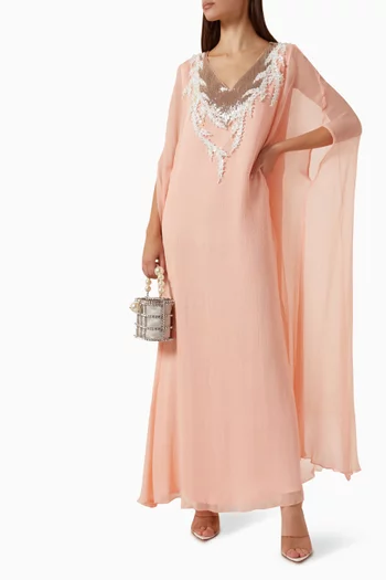 Bead-embellished Kaftan