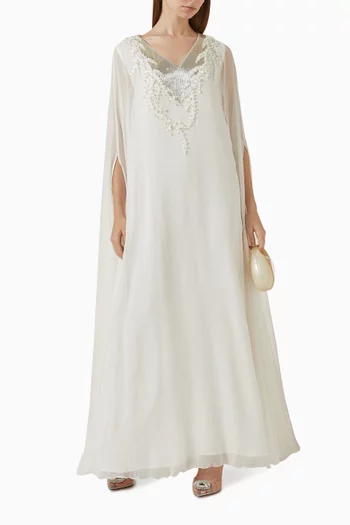 Bead-embellished Kaftan