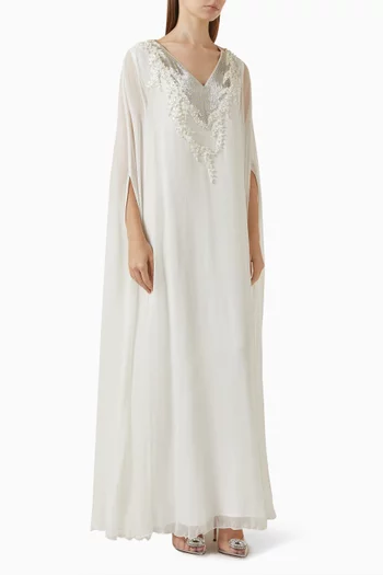 Bead-embellished Kaftan