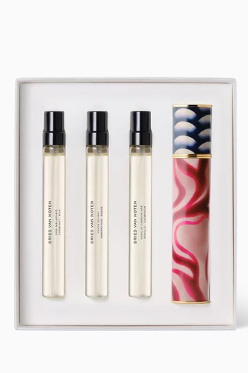 Fragrant 25 Travel Set with Floral Case