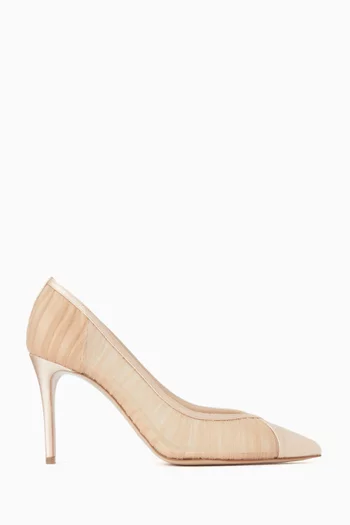 Nora 85 Pumps in Tulle