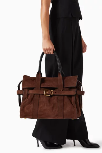 The Dakota Tote in Suede