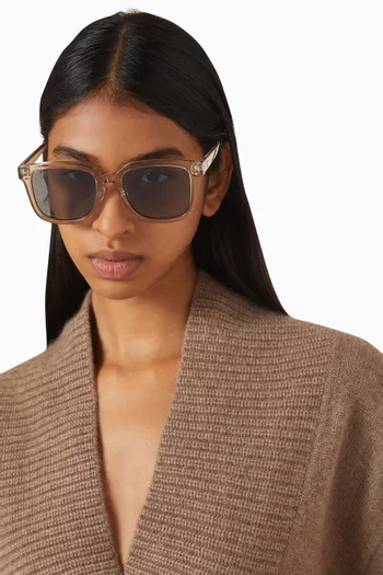 Le Domino Wide-fit Sunglasses in Polycarbonate