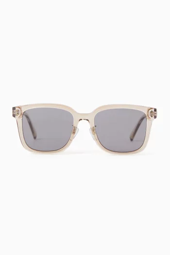Le Domino Wide-fit Sunglasses in Polycarbonate