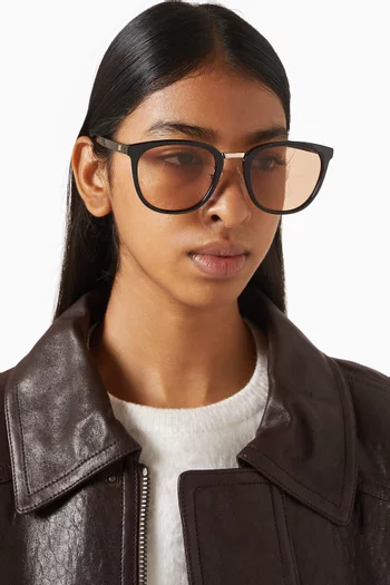 Eclipse Wide-fit Sunglasses in Polymer