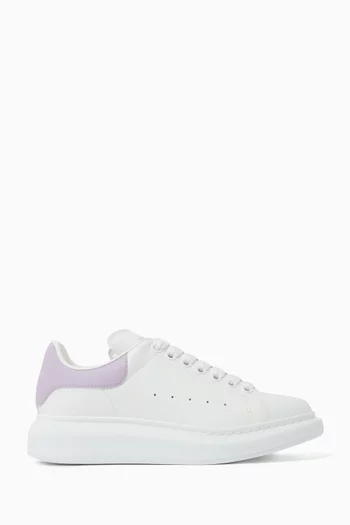 Oversized Leather Sneakers