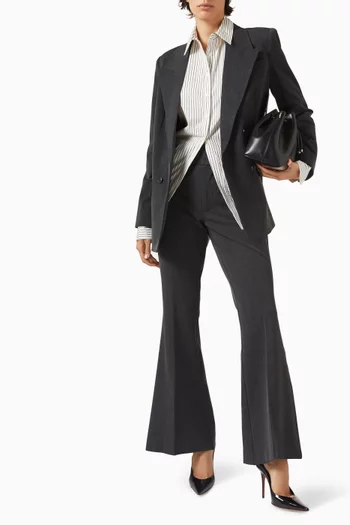 Essential Suiting Oversized Double-breasted Blazer