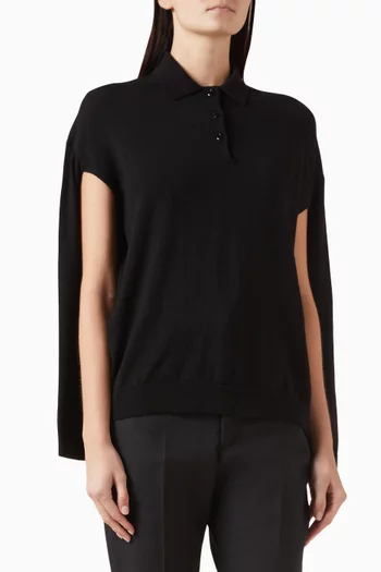 سترة بولو صوف مارينو