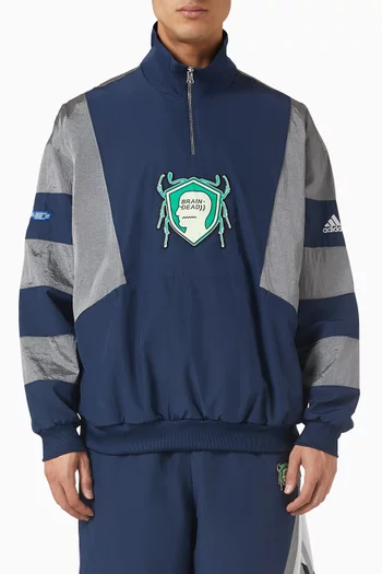 x Brain Dead Half-zip Track Top