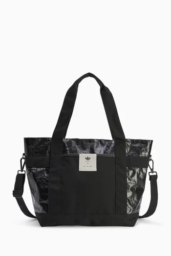 حقيبة يد قطن تويل مغلف أديداس × سونج فور ذا ميوت