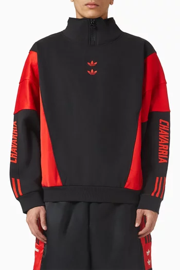 x Willy Chavarria Watsonville Sweater in Cotton