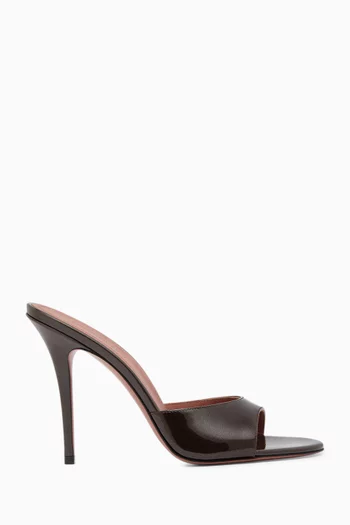 Elodie 90 Mules in Patent Leather
