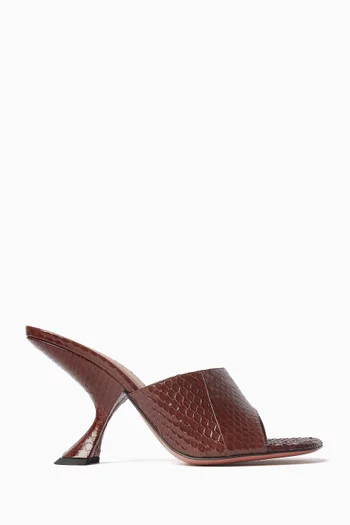 Taylor 90 Mules in Leather