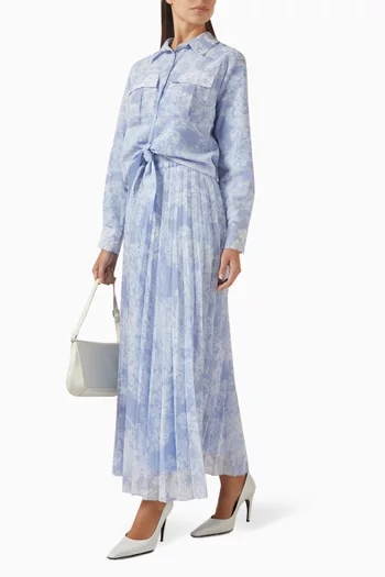 Luce Top & Skirt Set in Chiffon