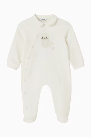 بيجاما قطن بتصميم فقمة