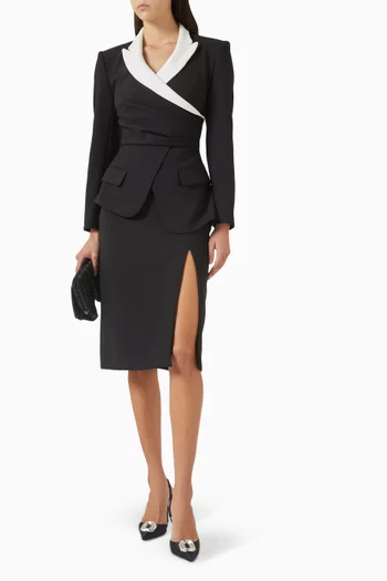 فستان باركر بتصميم جرس فيسكوز