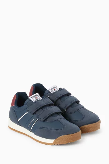 Low-cut Double Velcro Sneakers