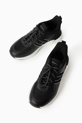 Low-cut Lace-up Sneakers