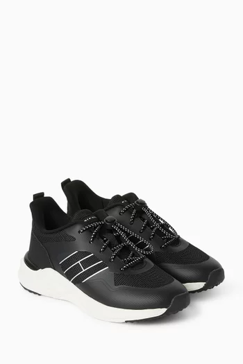 Low-cut Lace-up Sneakers