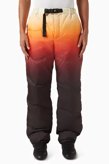 Gradient Padded Pants