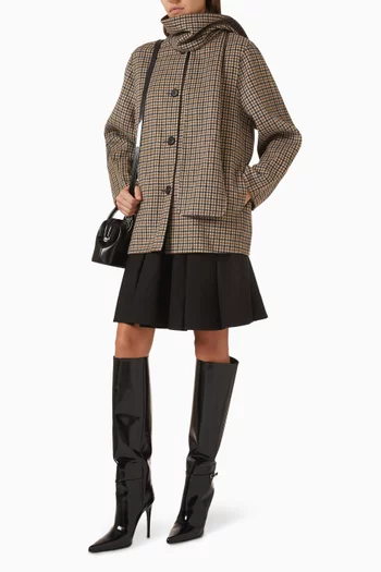 Coat in Double-face Wool