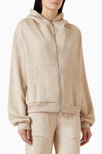 Plush Zip Hoodie